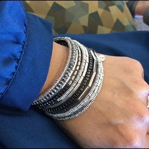 Celine silver coil bracelet